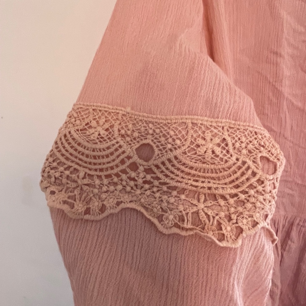 Flare arm blouse